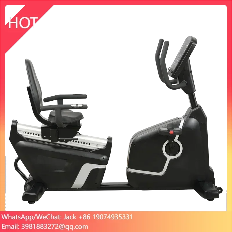 

Commercial Fitness Bike Control Training Gym Equipment Cardio Exercise Spinning Recumbent Bike