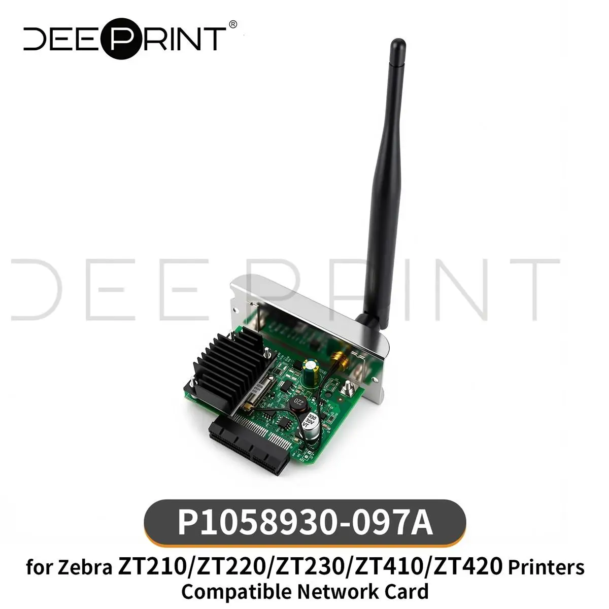 P1058930-097A Ethernet Network Card WiFi Wireless Module for Zebra ZT210 ZT220 ZT230 ZT410 ZT420 Printer | 3-Month Warranty