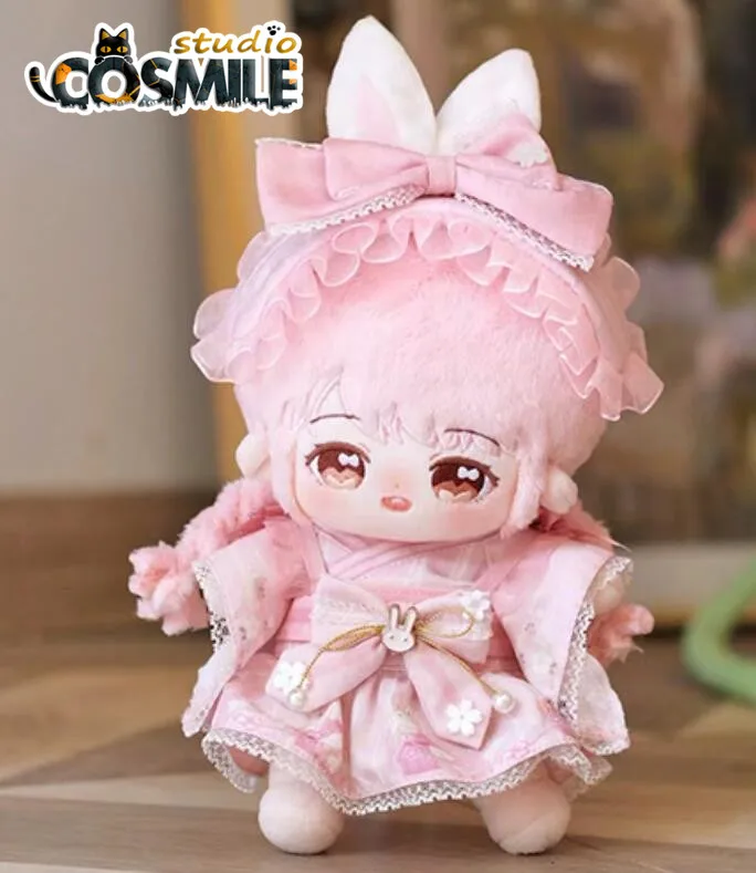 Available Shining Nikki idol Pink Lolita Yukata Stuffed Plushie Toy 20cm Plush Doll Body Clothes Christmas Gift Sa