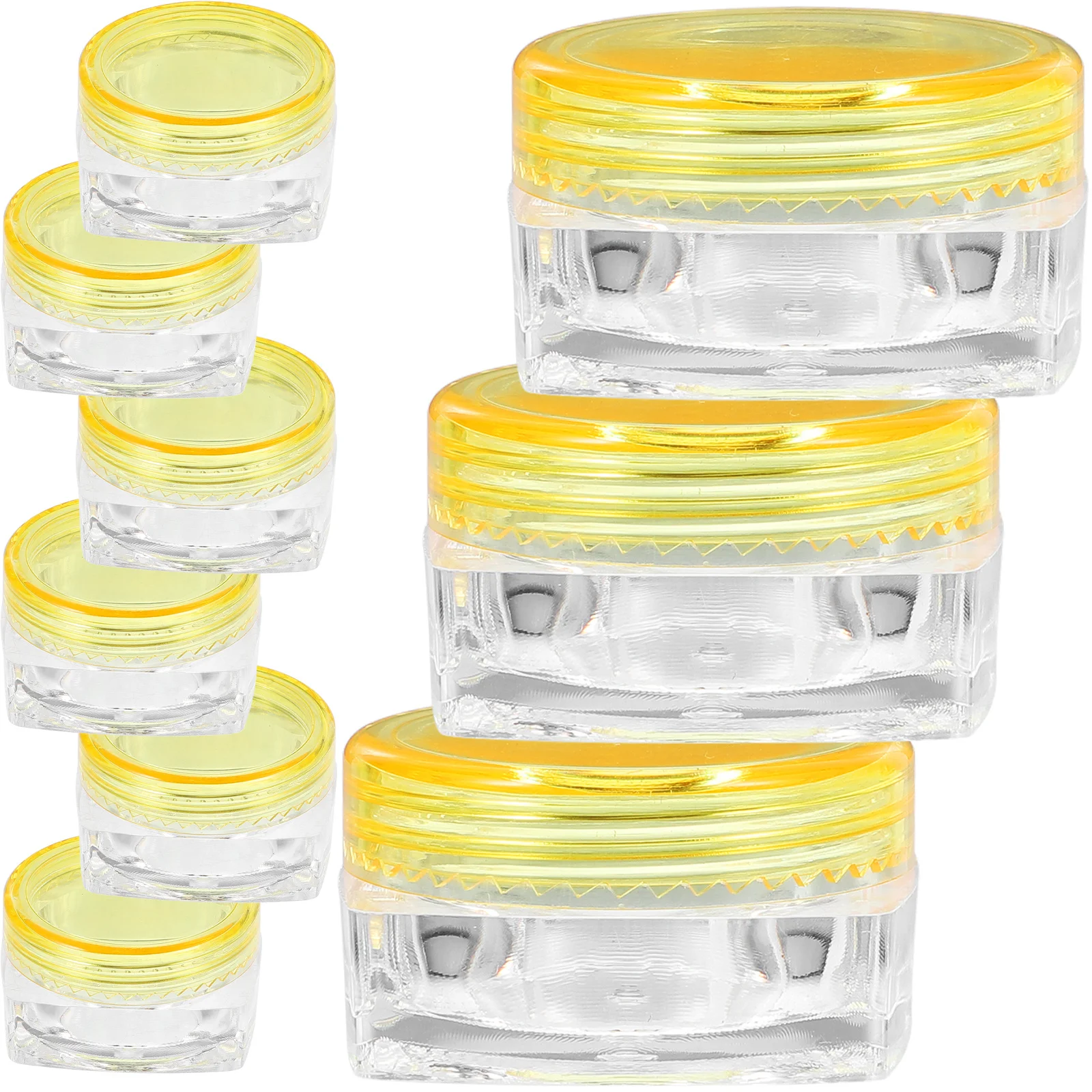 24개입 와이드 마우스 크림 용기 리필 가능한 소형 여행용 비즈니스 출장 호텔용 크림 용기 얼굴 크림 용기