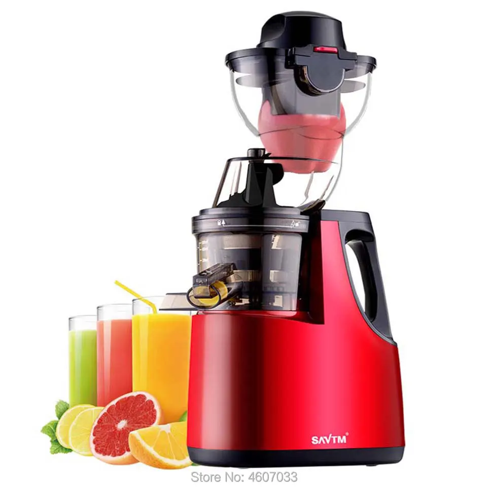 

Commercial 250w powerful motor juicer large diameter wide mouth Fruit slow juicer Fruit Vegetable Multifunctional Squeezer home