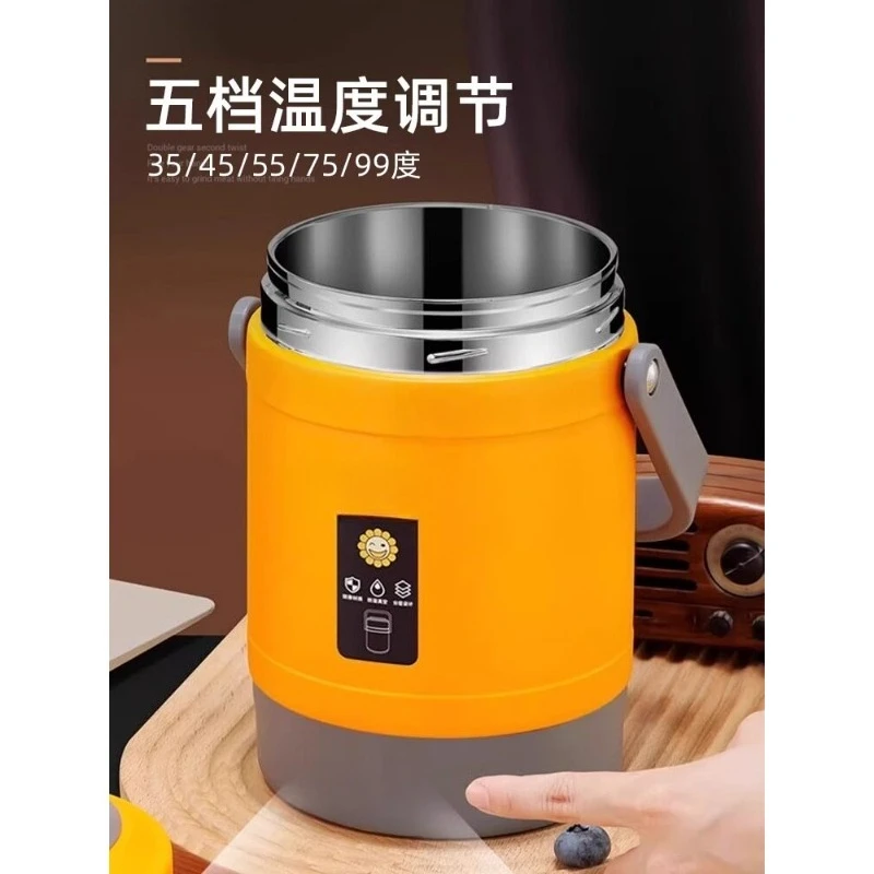 

Lunch Box Can Be Plugged in For Heating Without Water Filling 24 Hours Long Insulation Lunch Box Large Capacity