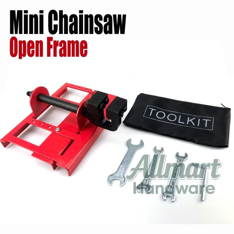 New Mini Chain Saw Open Frame Wood Cutting Tool Durable Chain Saw Accessories Portable Wood Cutting Guided Milling Cutter
