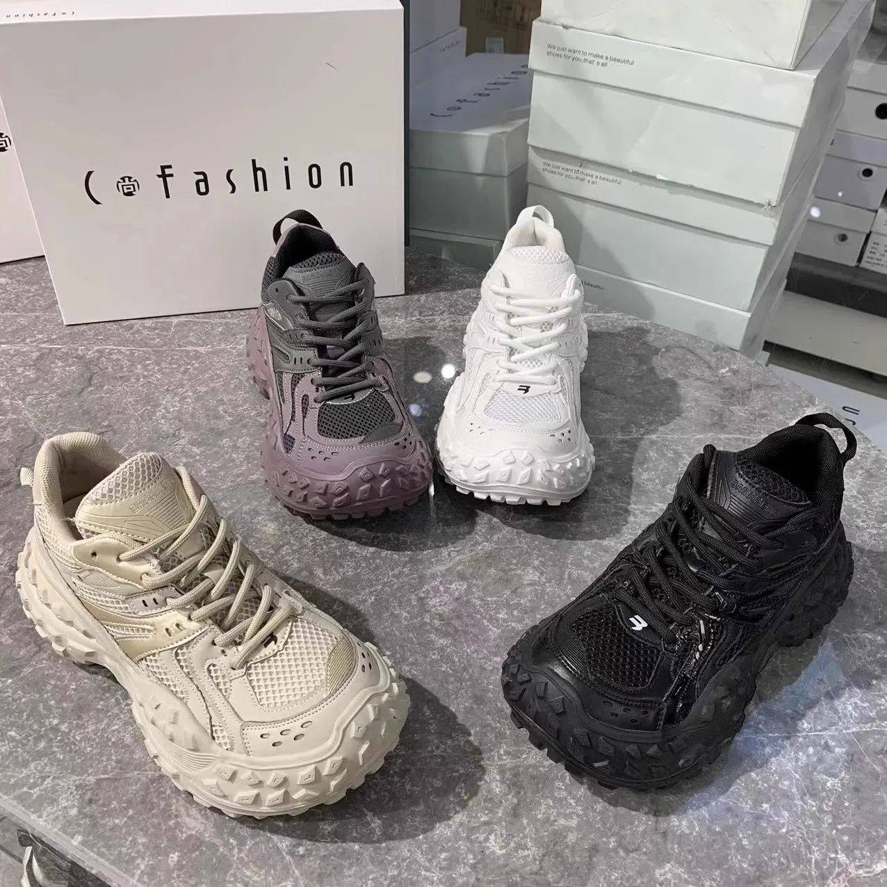 

Модные женские спортивные брюки Sports oes Casual Thi Bot Leather Me, дышащие, удобные, противоскользящие, с низким верхом Faion Sn...