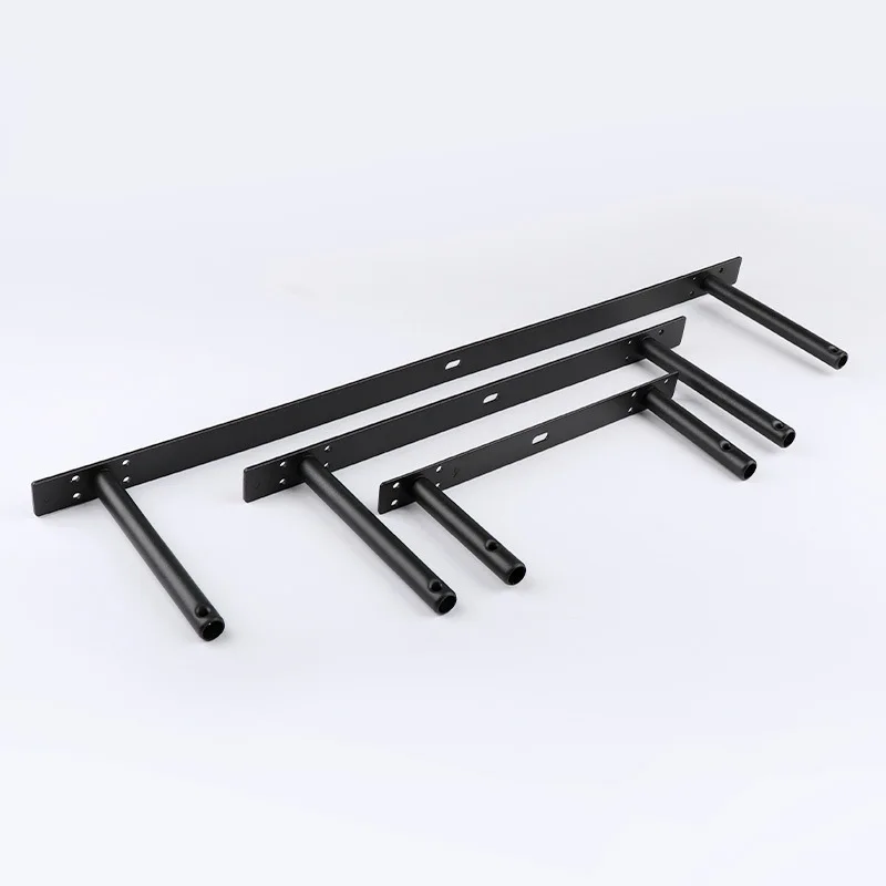 Wall hanging hardware bracket double T black invisible concealed baffle bracket laminate accessories bracket