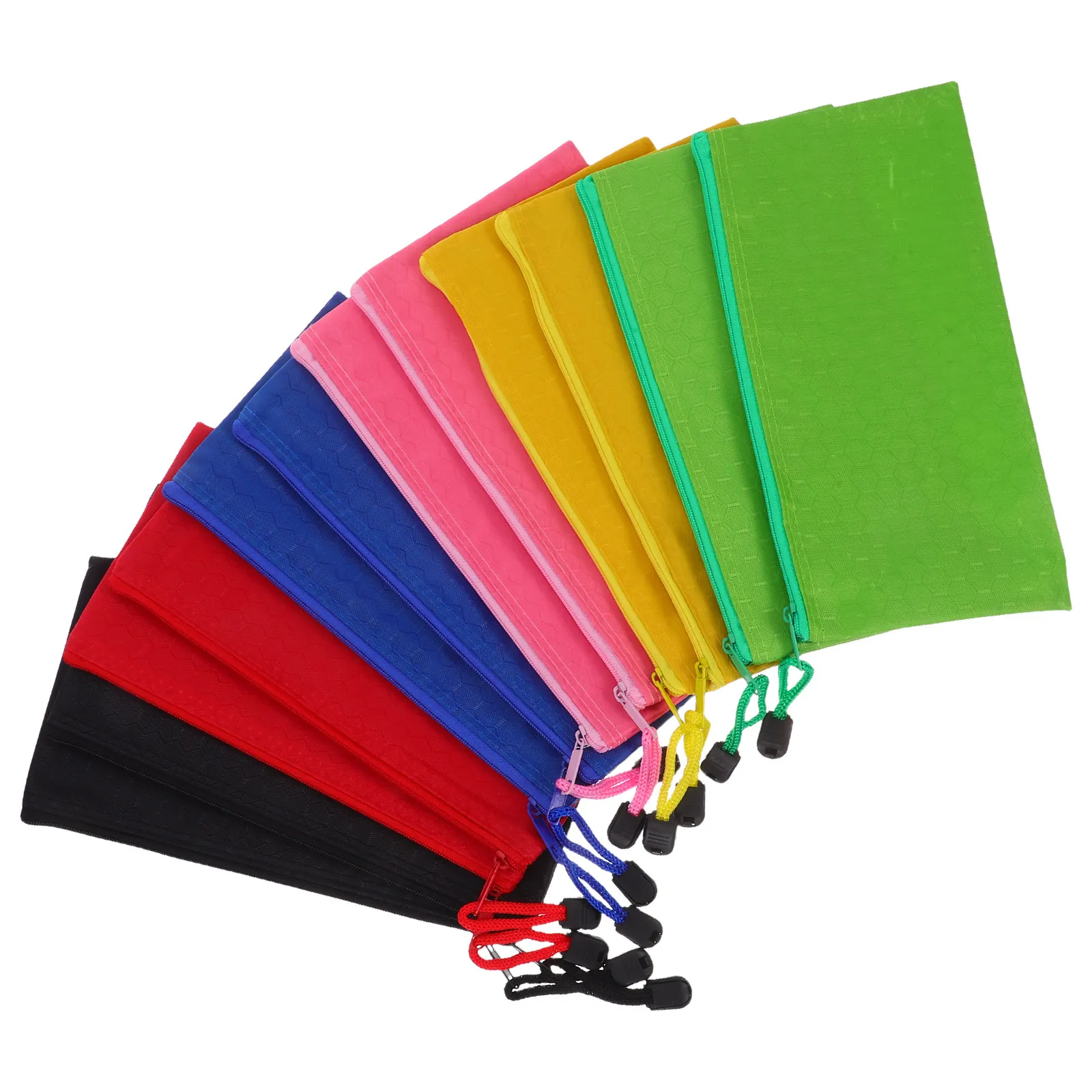 

Набор из 12 водонепроницаемых пеналов из оксфордской ткани с футбольным принтом, на молнии, многофункциональный органайзер для путешествий, косметики и канцелярских принадлежностей