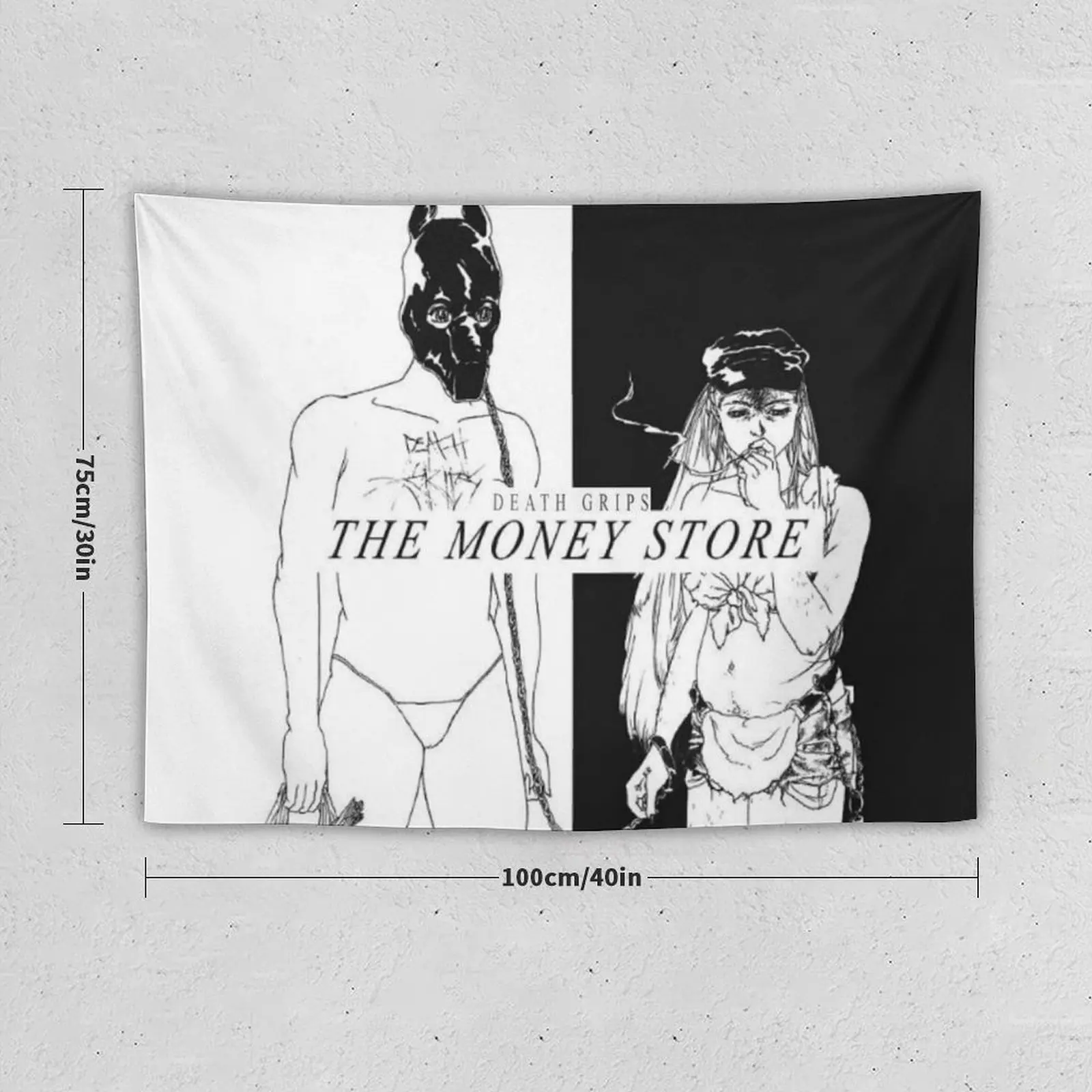 Death Grips - The Money Store Tapestry For Bedroom Bedroom Deco Decoration Pictures Room Wall Tapestry