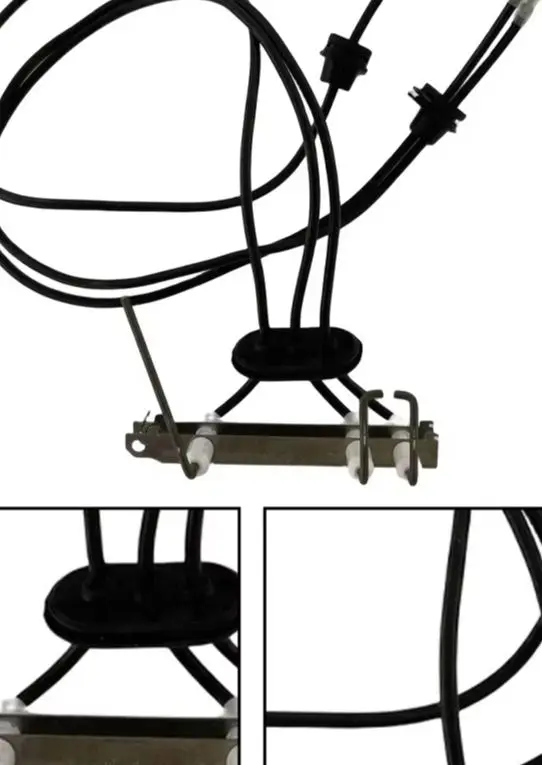 For Model 7831305 Three Wire Ignition Needle Wall Mounted Boiler Spark Probe Electrode Flame Sensor Replacement Part Gas Burner