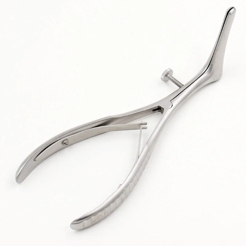 Nose Mirror Speculum Lens Nostril Pliers Nasal Cavity Examination Stainless steel Nasal  Nasal Forceps