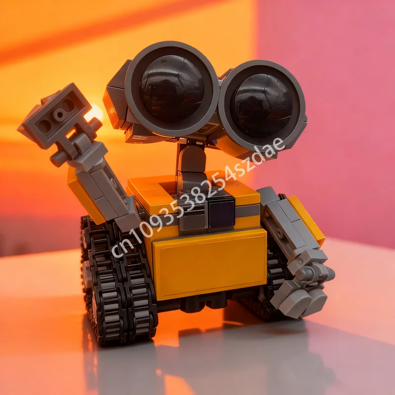 222 قطعة MOC جدار صغير E Disneienyed نموذج اللبنات العمارة تجميع لعبة إبداعية الطوب الاطفال هدايا عيد الميلاد عيد الميلاد #1