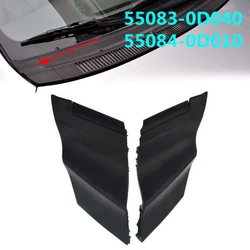 2pcs Car Windshield Wiper Side Cowl Cover Trim For Toyota For Yaris 4-Door 2006-2010 For Vios 4-Door 2008-2012