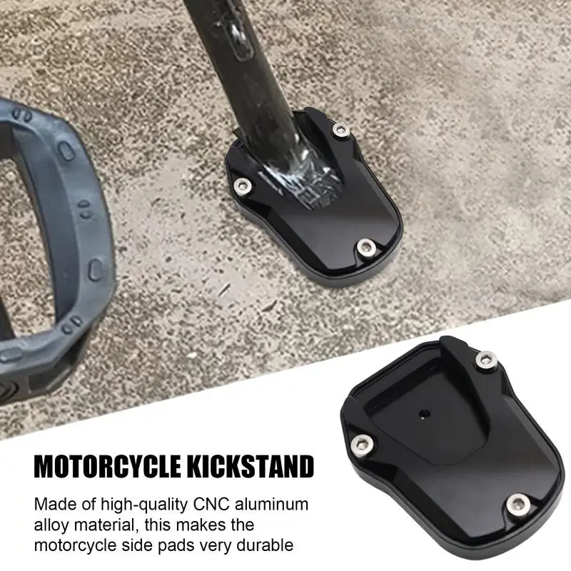 Motorrad Ständer Pad Aluminium legierung Motorrad Ständer Stütz platte Ständer Verlängerung Stütz platte hilft beim Parken