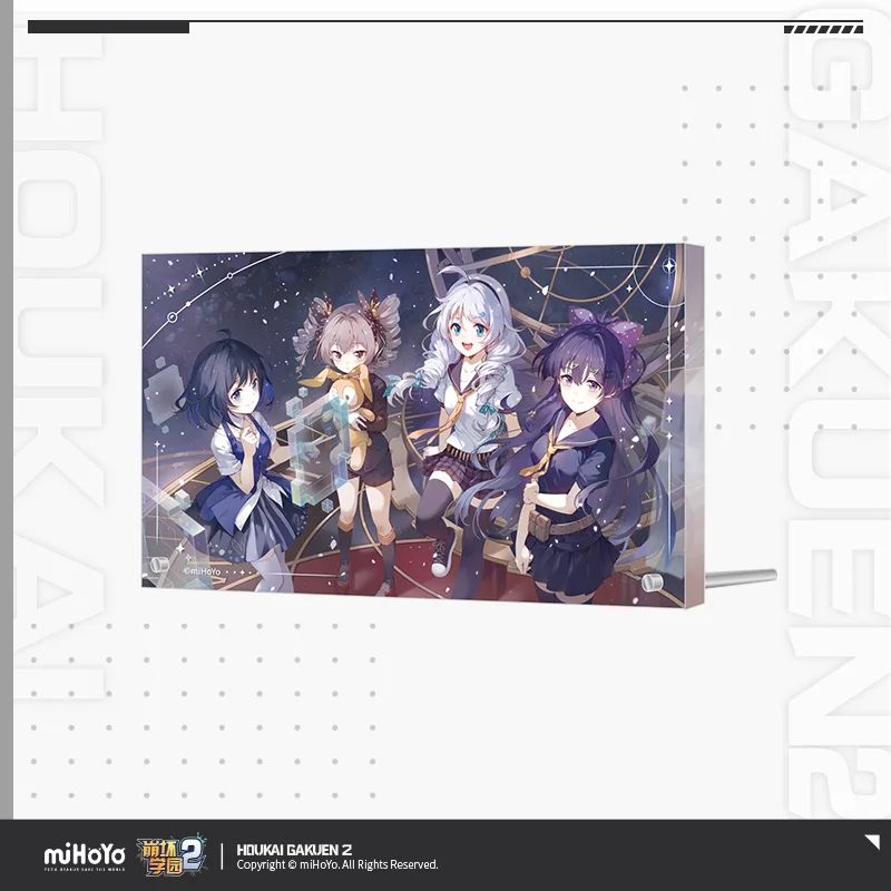 2025 أنيمي هوكاي غاكوين 2 الضوء المتدفق في سلسلة فورية شارة قلادة كيانا رايدن مي برونيا باجي المفاتيح ميهويو هدية #5