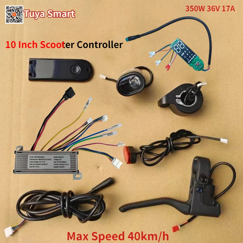 

350W 36V 17A Scooter Controller Tuya Smart Bluetooth Hoverboard for 10 Inch MAX FOSTON X-Play DIGMA Scooter Accesories 40Km/h