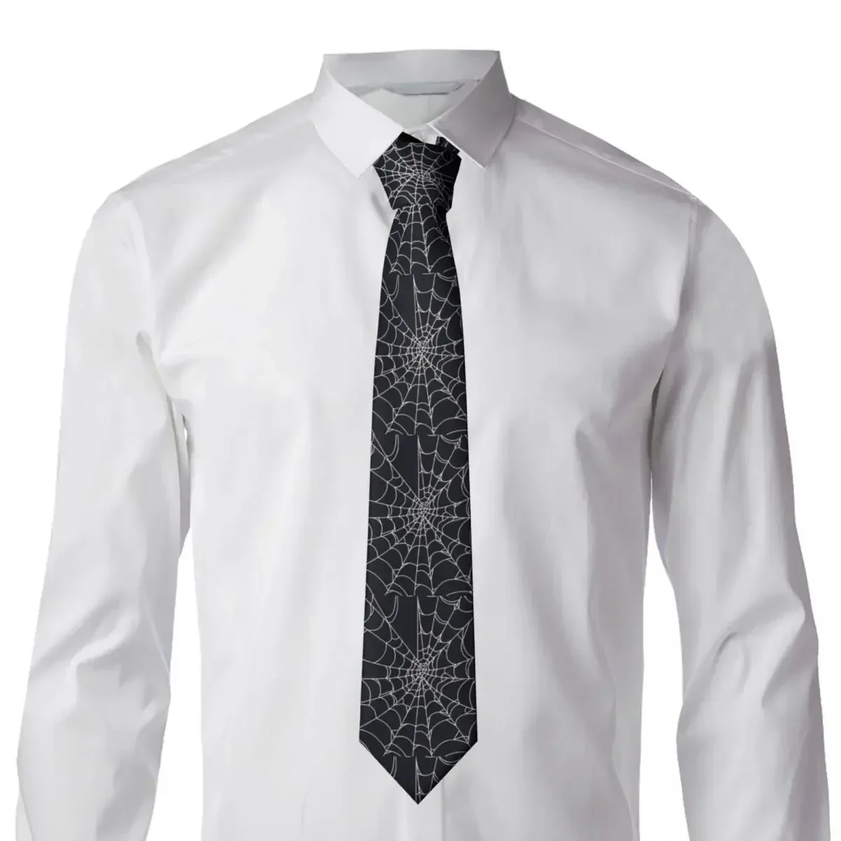 

Mens Tie Web Neck s Goth Elegant Collar Design Leisure Great Quality Necktie Accessories