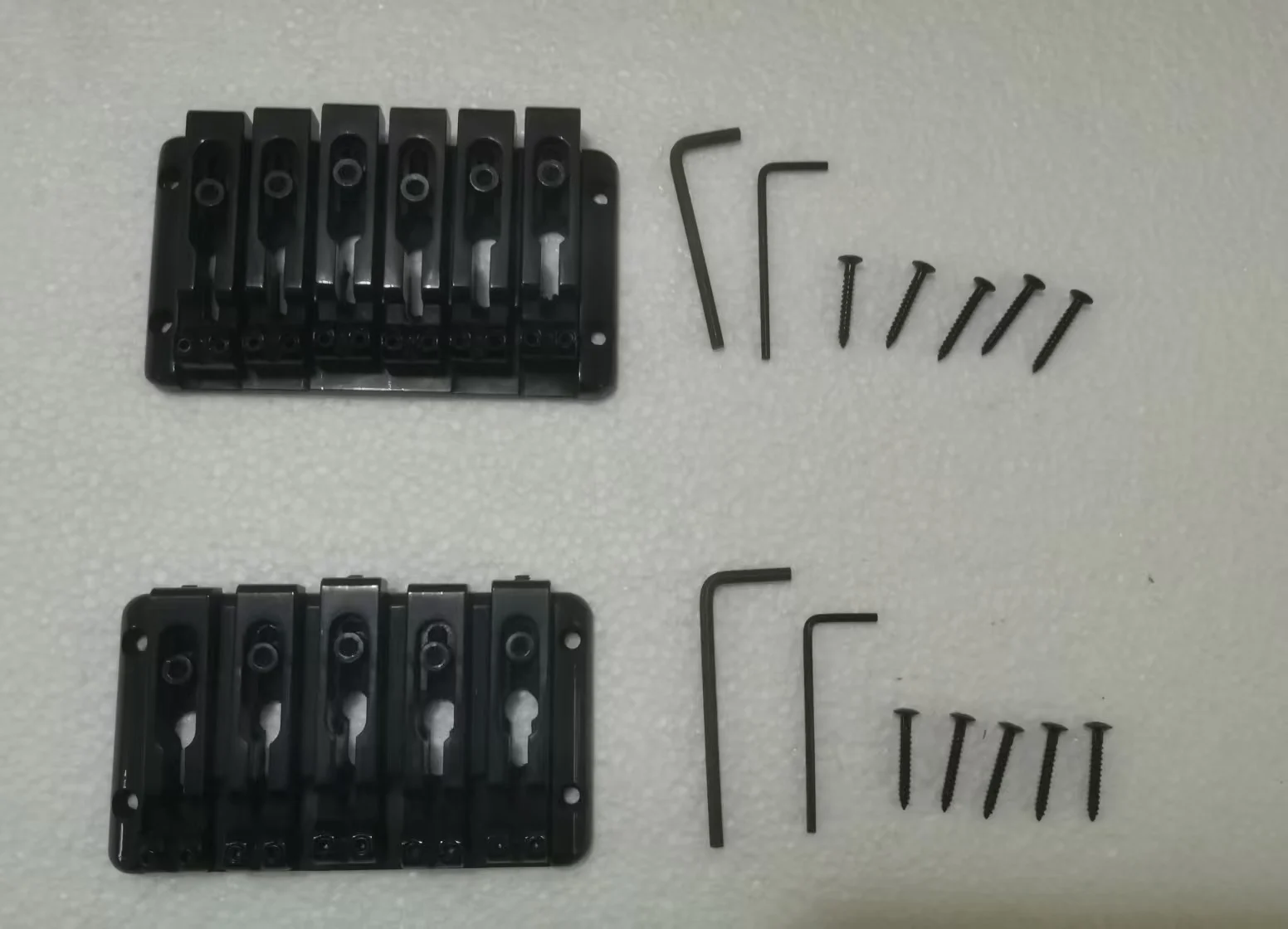 Not New Professional Tailpiece / Bridge for 5 & 6 Strings Electric Bass Guitar Musical Accessories in Stock Discount