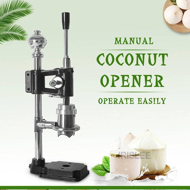 Food Processors Manual Coconut Press Opening Maker Green Coconut Peeling Cutting Machine