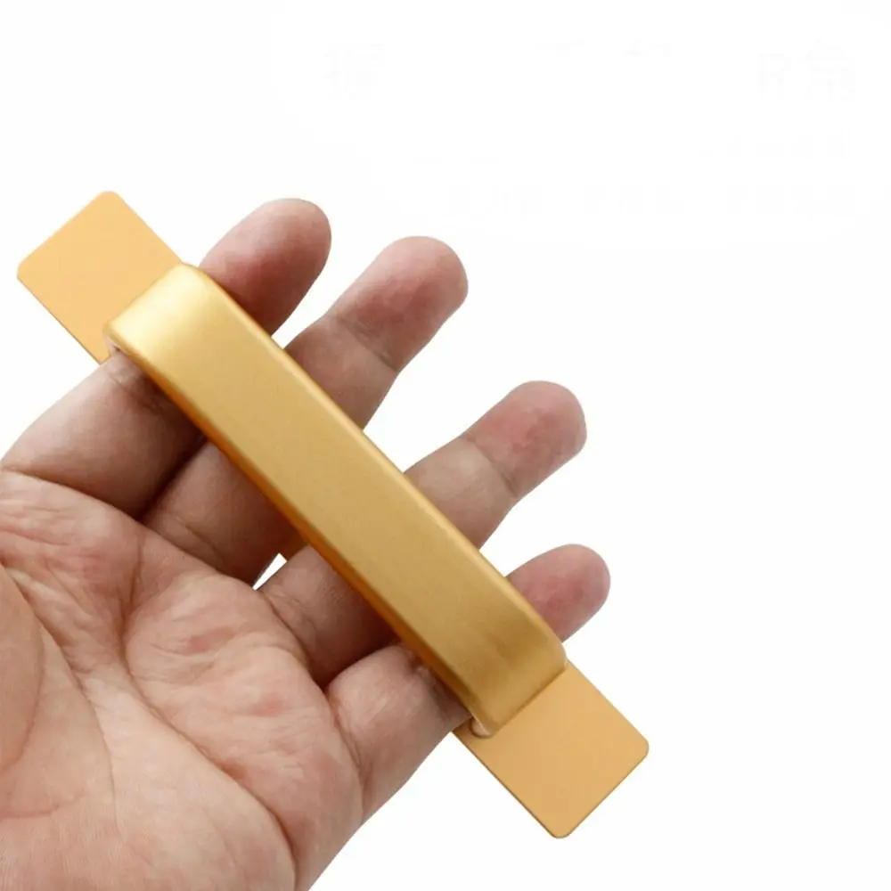 Hardware Door Handle New Self-Adhesive Modern Door Handlebar Pull Aluminium Alloy Door Knob Kitchen