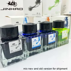 JINHAO 30ml Fountain Pen Ink Non-carbon Cartridge Refill Glass Bottled Fountain Pen Ink Stationery Office School Supplies
