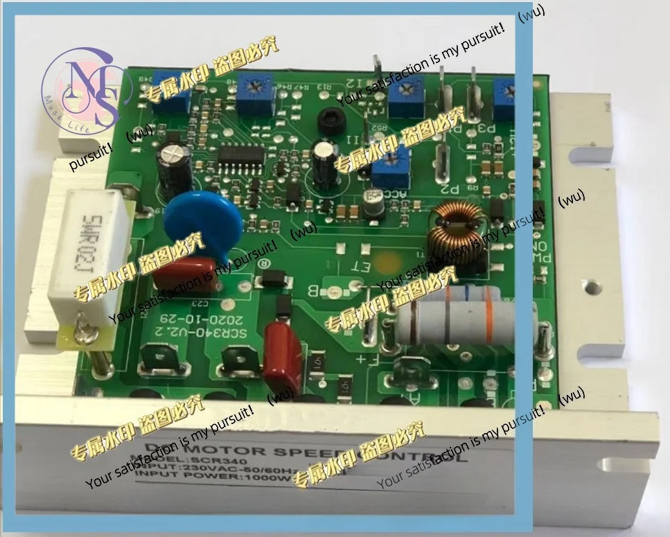 Household lathe control board, DC speed board SCR340 KBIC 230VAC 6A