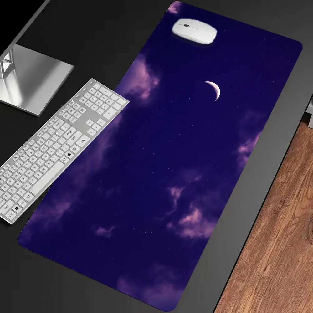 

Moonlit Night Sky Mouse Pad Multi-Size non-slip Gaming mouse pad Gamer E-Sports Mouse Mat Game Mechanical Keyboard XXL Desk Mat