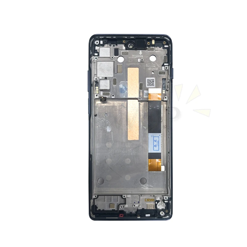 For Motorola Moto G200 5G LCD Display Touch Screen Digitizer Assembly With Frame For Moto S30 Display Replacement Part