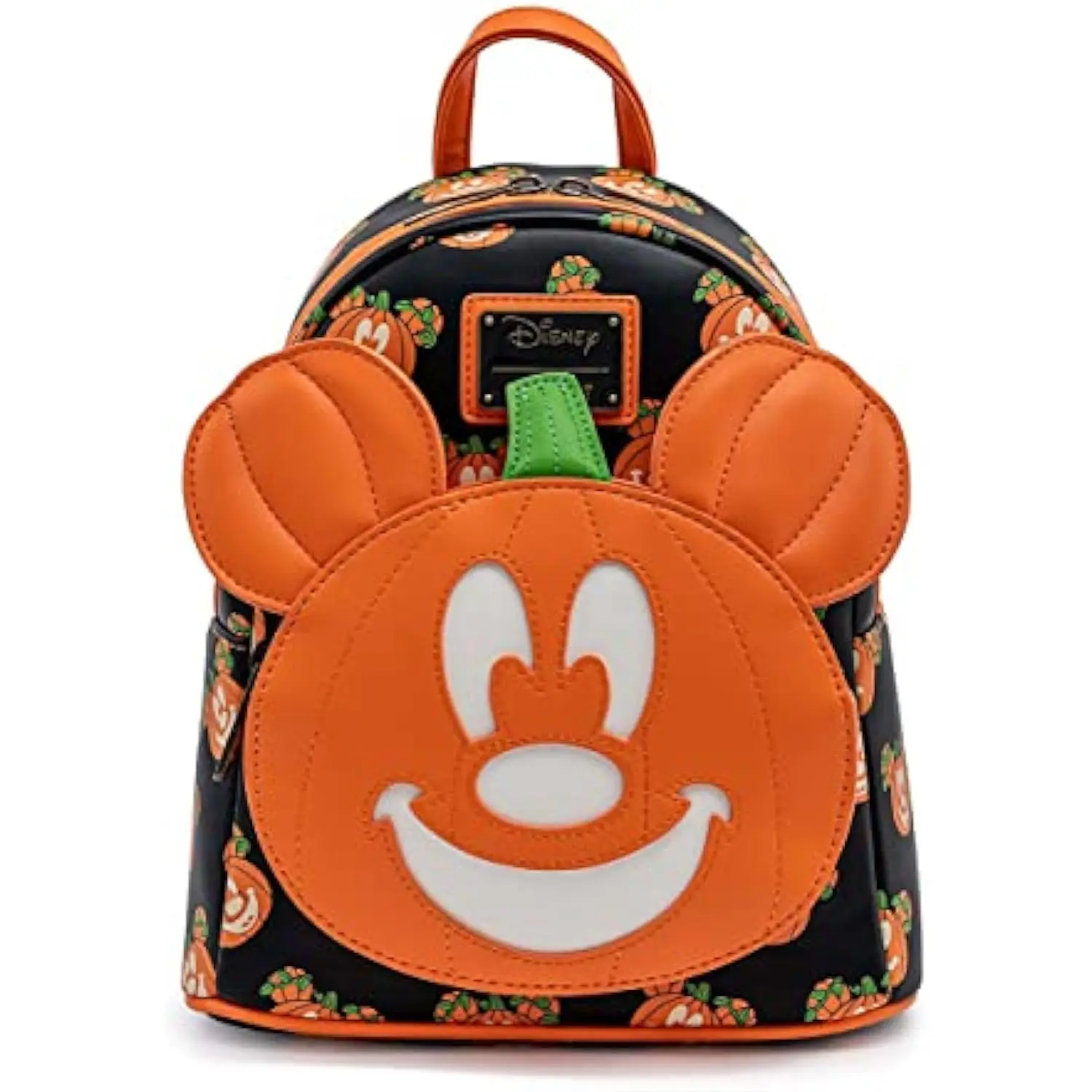 Disney Mickey-O-Lantern Womens Double Strap Shoulder Bag Purse