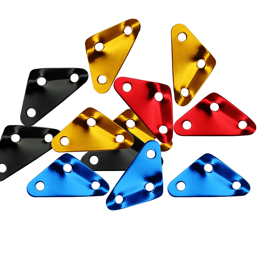 

12 Pcs Tent Accessories Aluminum Alloy Wind Rope Buckle Adjustable Tensioner Camping Hiking Supplies Outdoor Gear