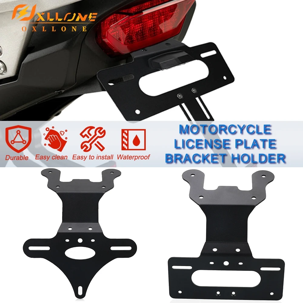 NEW License Plate Holder For Honda XL750 TRANSALP 2022-2025 2024 XL 750 Transalp Motorcycle Rear Tail Tidy Fender Eliminator kit