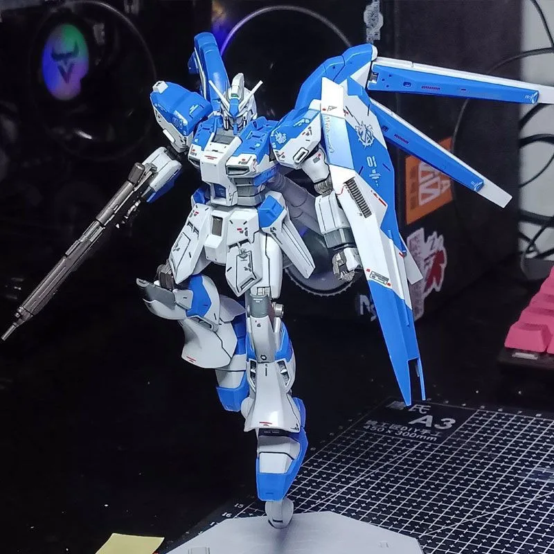 نموذج جاندام 1/144 HG XFS مجموعة بقرة البحر لعبة حامل قاعدة لهواة الجمع وعشاق شخصيات الحركة #4