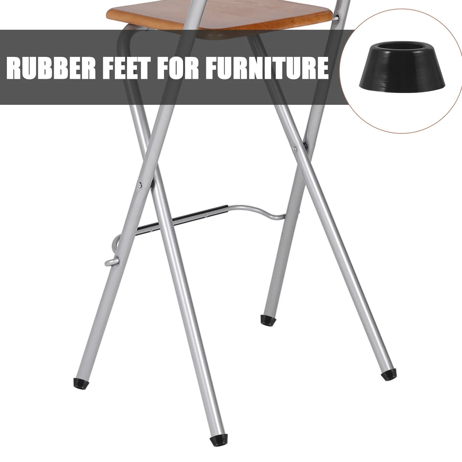 

20pcs Anti-Slip Rubber Feet Pads For Furniture Soft Vibration Absorbing Noise Reducing Non-Slip Cushion Floor Protection