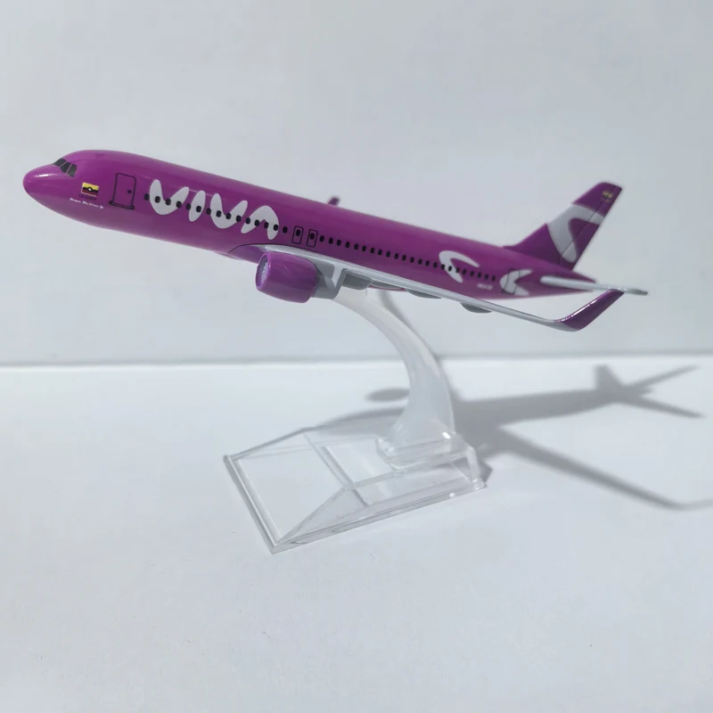 JASON TUTU 16CM Columbia A320 Aircraft Model Planel Airplane Diecast Metal Planes Collect Gifts ﻿