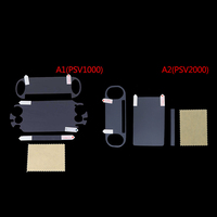 For PS Vita PSV 1000/2000 HD-Transparent Front And Back Screen Protector Film