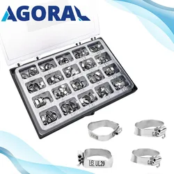 80Pcs/Box Dental Orthodontic Molar Bands 16#-35# 32#-41+ 022 UD/LS First Molar Double Buccal Tube Dental Molar Band Loop