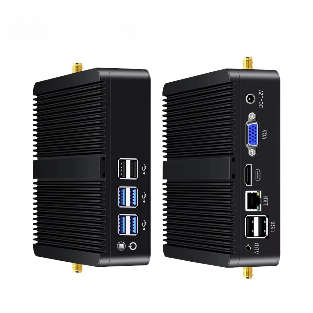 

Dubai Minipc Computer Celeron Core I3 I5 Linux Arm Fanless Mini Motherboard Desktop Barebone Personal Portable PC