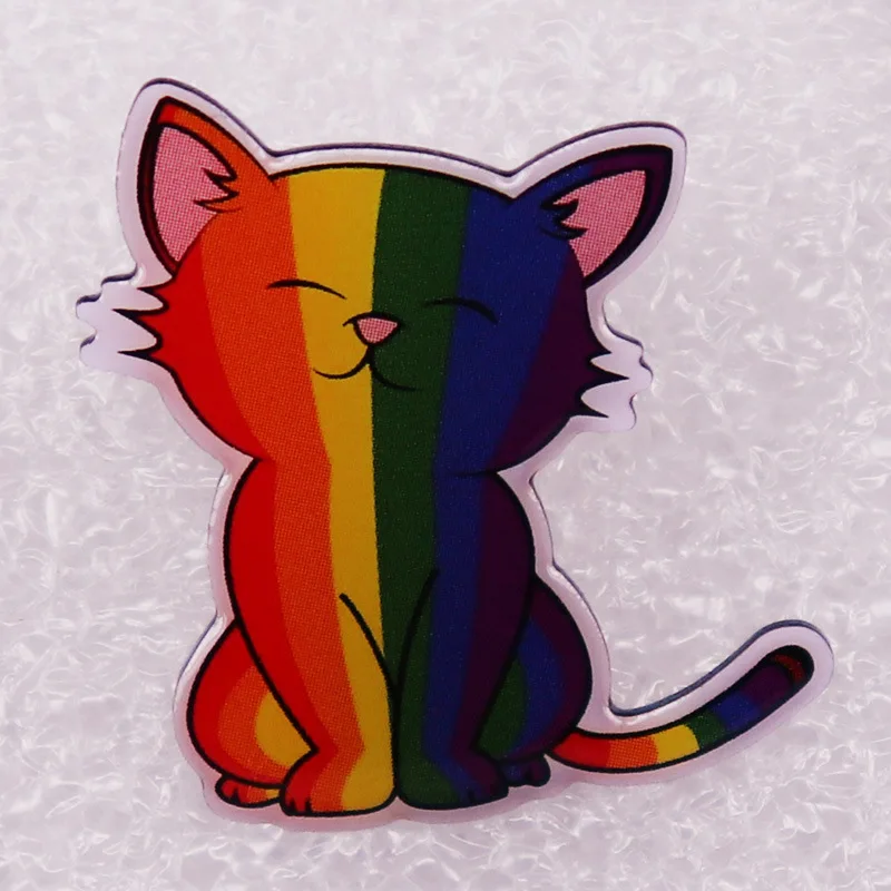 سلسلة فخر سحاقية دبوس مينا معدني ، بروش علم كلمة Lgbt ، زخرفة حقيبة الظهر ، هدايا المجوهرات ، لطيف ، فاخر