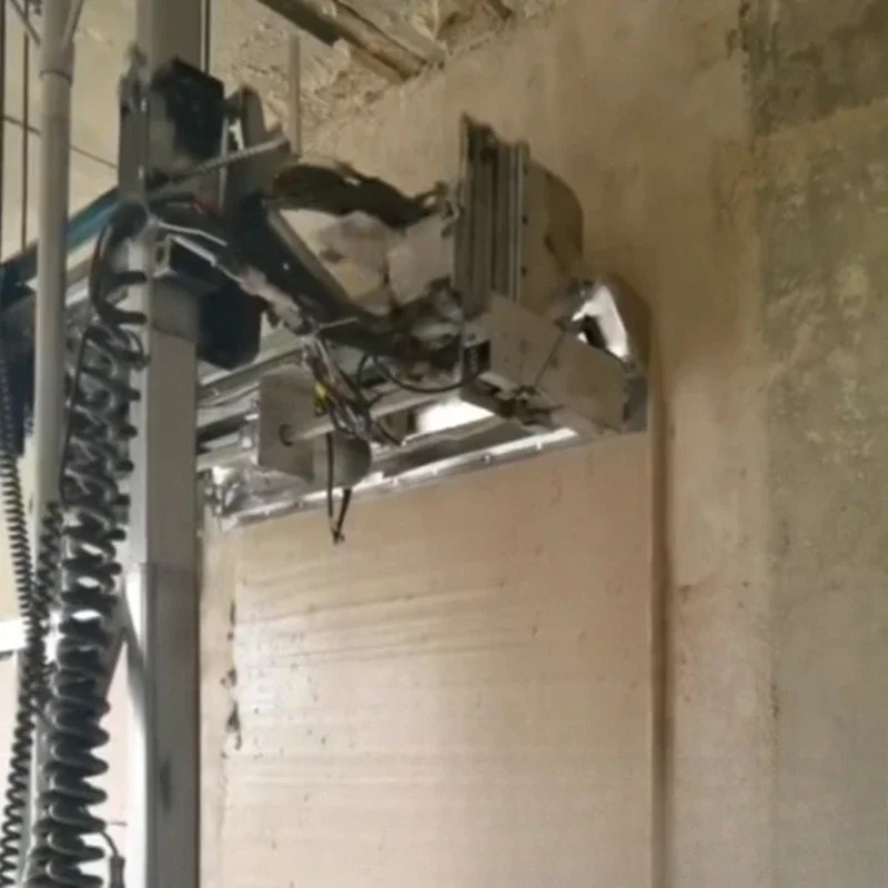 Gypsum spraying and scraping all-in-one machine Gypsum smoothing machine Gypsum spraying and smoothing all-in-one machine