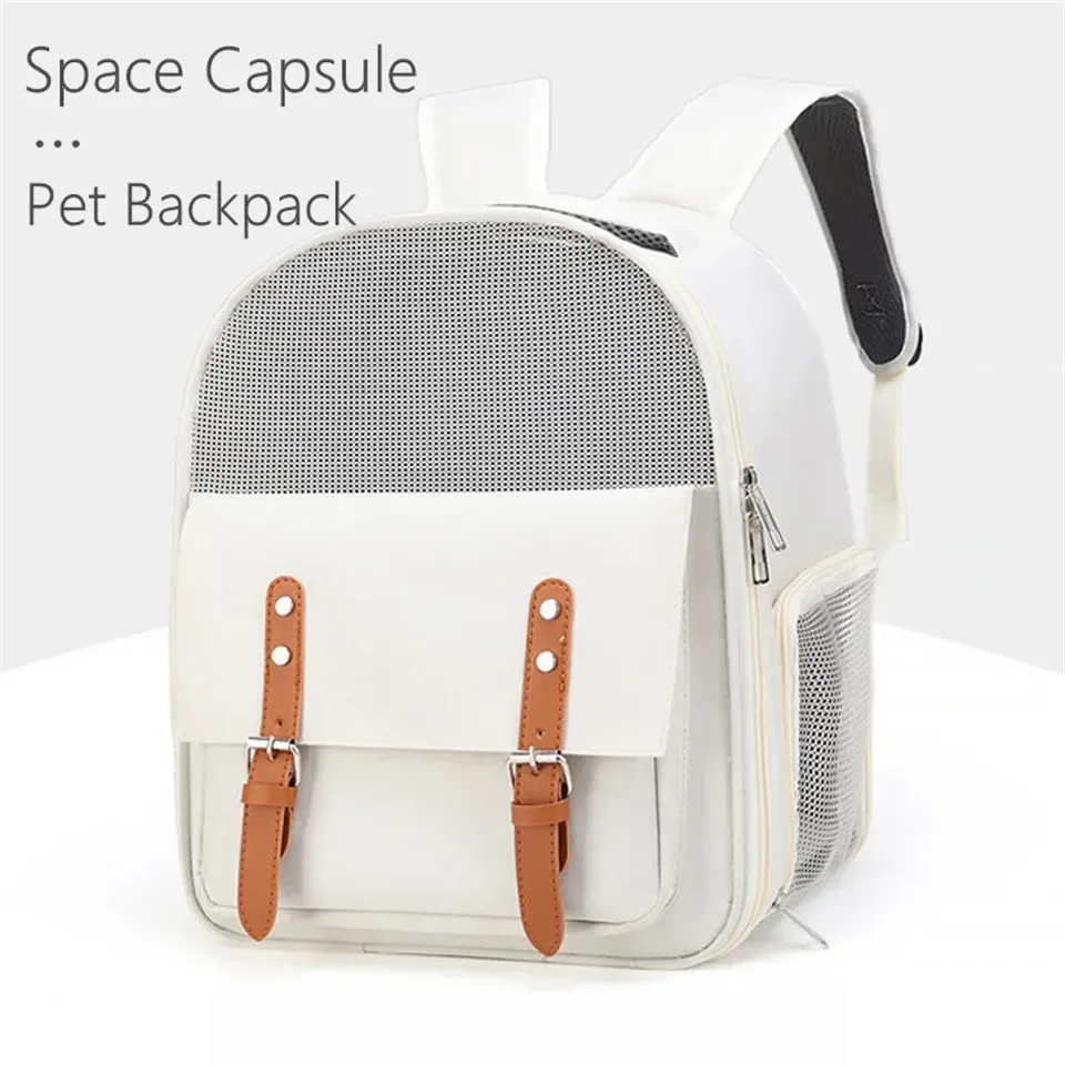 

Transparent Large-capacity Two-shoulder Hanpanda Foldable Cat&dog Bag Breathable Capsule Portable Space Outdoor Backpack Cat