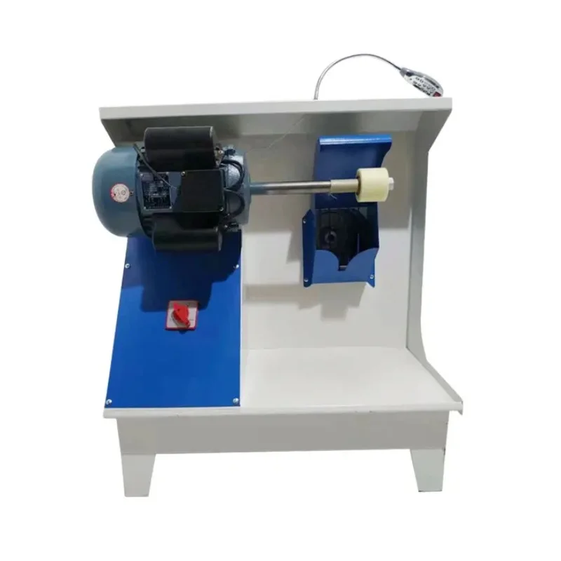 Electric SingleHead Dust Extracting Grinding Wheel Shoe Polishing Machine For Leather In The Shoe Manufacturing Industry