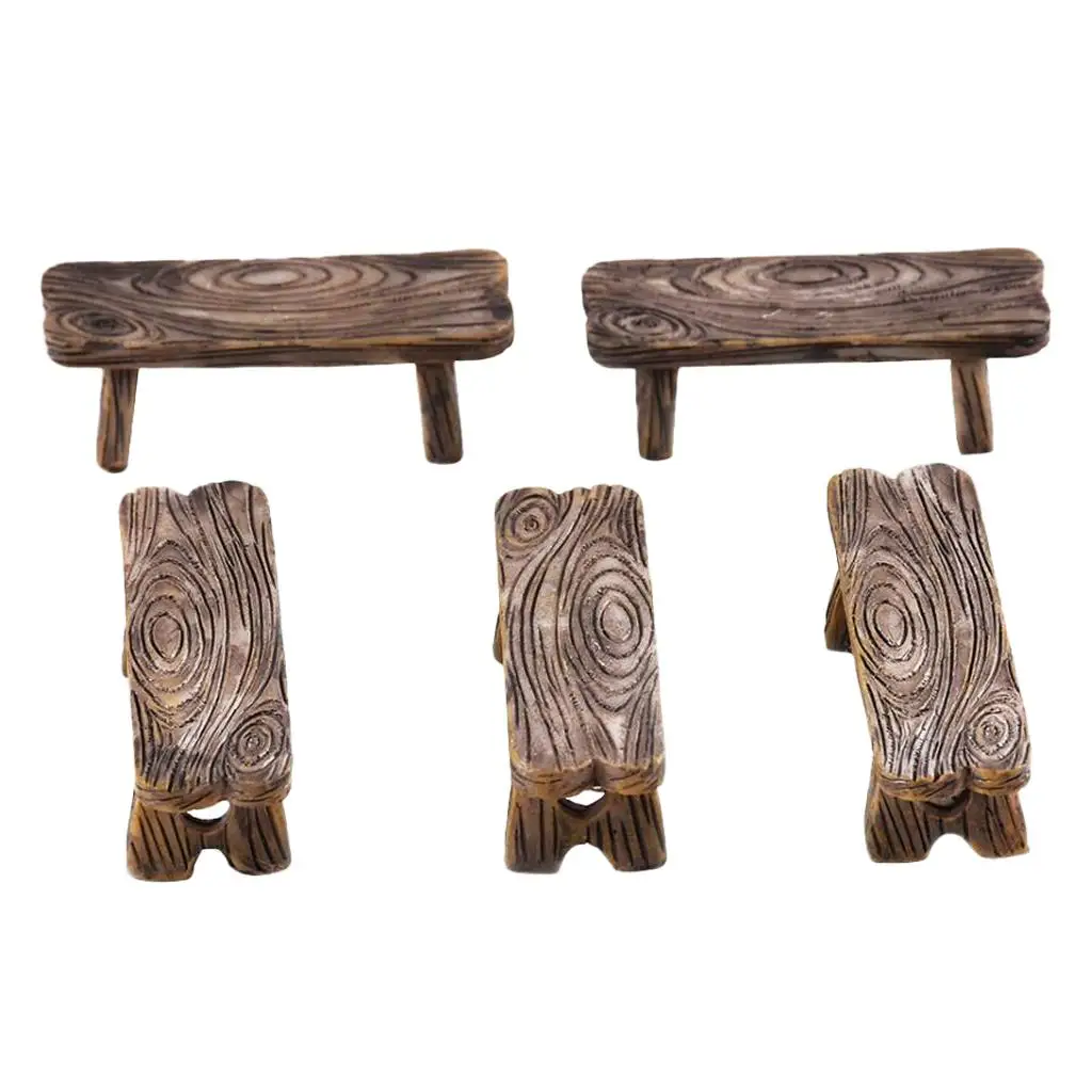 Coração em miniatura casa de bonecas paisagem DIY handwerkliches Dekor