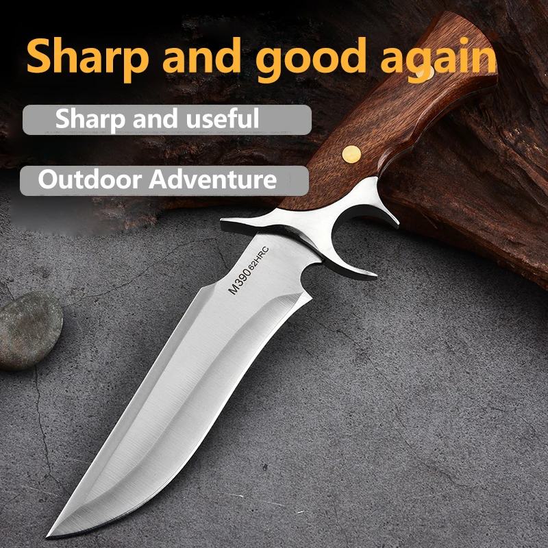 1pc Outdoor High Hardness Military Tactical Knife, EDC Fixed Blade, Self-Defense, Camping Multi-purpose Survival Knife