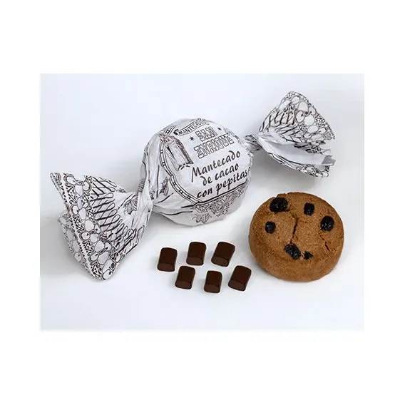 MANTECADITO DE CHOCOLATE CON PEPITAS CHOCO BELGA (ENVUELTOS A MANO) CAJA 3 KG CALIDAD SUPREMA - SAN ENRIQUE