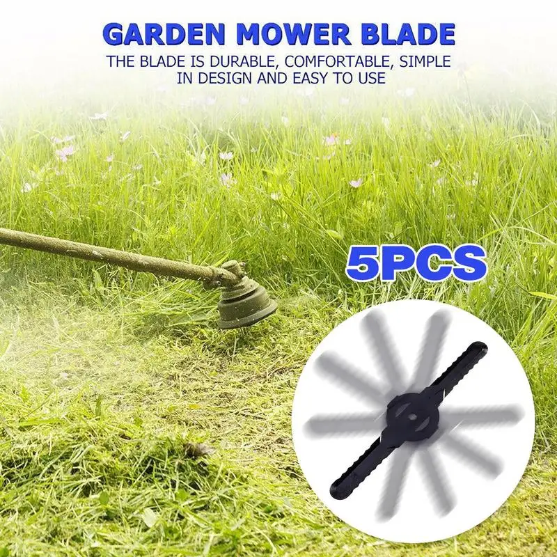 Plastic Blade Grass Trimmer Electric Mower Weeder Accessories Multi-Purpose Lawn Removal Supplies Garden Brushcutter Spare Parts