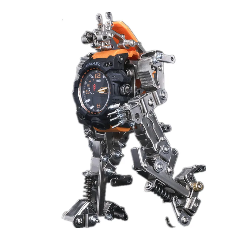 

3D Puzzles Metal Time Machine Model Kit Mecha Mechanical Toy DIY Assembly Toys for Boys Adults Collection Gifts