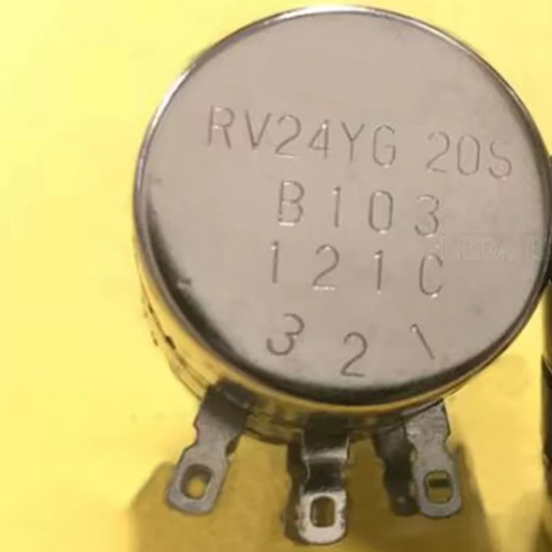1Pcs RV24YG 20S Duplex Carbon Film Potentiometer 1K 2K 5K 10K 20K Welding Machine RV24YN B202 502 103 20mm Round Shaft