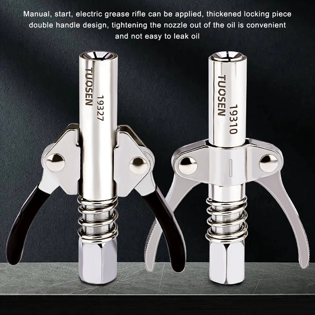 Grease Coupler Injection Nozzle Stainless Steel Handily Install Oil Injector