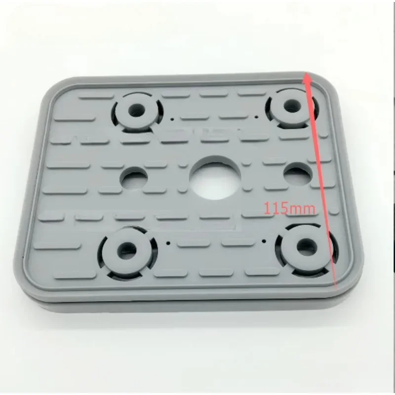 10PCS/lot CNC Machining Center Suction Cup Suction Block Suction Cup Rubber 140 * 115 * 17mm