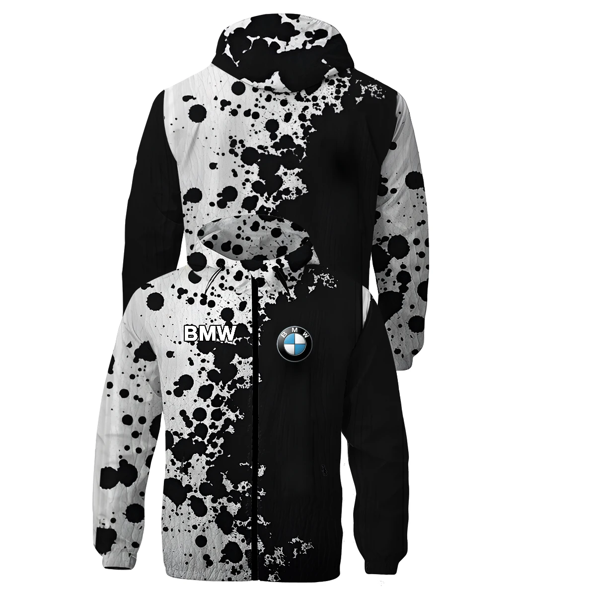 2025 New Spring BMW Casual Outdoor Jacket BMW Logo Fashion Men's Jacket Windproof, Waterproof, Cool Trend BMW Zipper Jacket