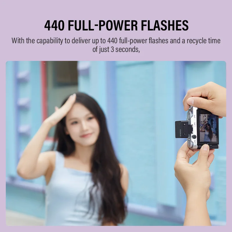 Godox IM20 IM22 Mini แบบพกพากล้องแฟลชสําหรับกล้องต่างๆรุ่น 5 ระดับเอาต์พุต Power Universal Hot Shoe Mount