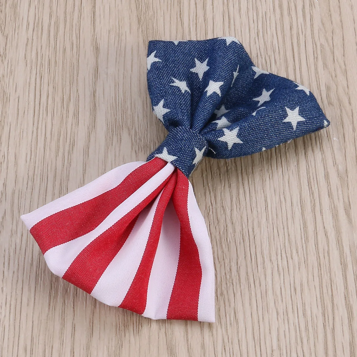 

Patriotic Hairbow American Flag Design Clips for 4th July Festival Sweet Headpiece Any Season Hair Color Decoration Gift
